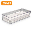 Maxi-Porta Ovos Crystal: Estação de Segurança para 42 Unidades™