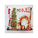 Kit 4 Capas Para Almofada Modelo Natal Aveludado Decorativo Natal