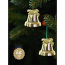 Kit Luxo 12 Mini Sinos de Natal com Pingente: Decoração Musical, Brilhante e Tradicional para Árvore e Guirlanda (O Som da Festa)