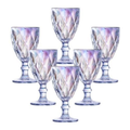 Jogo de Taças Diamond Premium 330ml – Design em Relevo