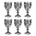 Jogo de Taças Diamond Premium 330ml – Design em Relevo
