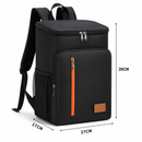 Mochila Térmica para Marmita 20 Litros Bolsa Térmica Grande Trabalho Delivery Alimentos Bebidas