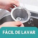 Filtro Coador de Café Inox Reutilizável - Seu último filtro de café