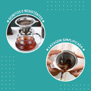 Filtro Coador de Café Inox Reutilizável - Seu último filtro de café