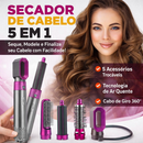 Kit Escova Secadora e Modeladora Multifuncional 5 em 1